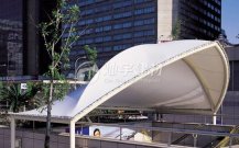 【hy590海洋之神检测中心建材】地下车库膜结构